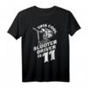 11. Geburtstag Geschenk für Scooter Fans - Kinder T-Shirt mit Vintage Motiv für Jungs, Mädchen & Jugendliche