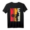 9. Geburtstag Geschenk für Jungs und Kinder - Vintage BMX Fahrer Fan T-Shirt für BMX Liebhaber & Freestyle Enthusiasten