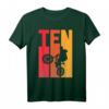 10. Geburtstag Geschenk für Jungen - Vintage BMX Fahrer Fan T-Shirt für Kinder, Fans & Liebhaber