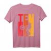 10. Geburtstag Geschenk für Jungen - Vintage BMX Fahrer Fan T-Shirt für Kinder, Fans & Liebhaber