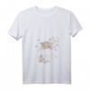Damen Blumen Schmetterlinge Radfahrerin Geschenk Fahrrad T-Shirt mit V-Ausschnitt – Perfekt für Radfahrerinnen zu Weihnachten und Geburtstag