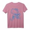 Hello Kitty Fahrrad T-Shirt - Offiziell lizenzierte Sanrio Bekleidung für Fans