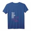Damen Feminismus T-Shirt Girls Just Wanna Have Fundamental Rights mit V-Ausschnitt – Perfektes Geschenk für starke, selbstbewusste Frauen und Feministinnen