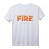 Feuer und Eis Halloween Kostüm für Paare - Lustiges, schlichtes T-Shirt mit Used-Look für Kostümpartys & Halloween