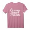 Cousins beste Freunde T-Shirt – Klassisches Familien-Shirt für Cousins, Cousinen und die ganze Verwandtschaft