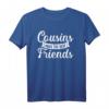 Cousins beste Freunde T-Shirt – Klassisches Familien-Shirt für Cousins, Cousinen und die ganze Verwandtschaft