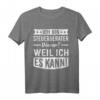 Steuerberater - Weil Ich Es Kann T-Shirt für Männer im Finanzwesen | Lustiges Geschenk zum Geburtstag & Prüfung