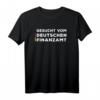 HapDeer T-Shirt für Damen und Herren mit Spruch 'Ich liebe Steuerhinterziehung Genau Mein Ding' – Lustiges Geschenk zum Jubiläum