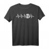 Bitcoin Herzschlag EKG Puls T-Shirt für Krypto-Fans – Perfekt für Blockchain Treffen, Konferenzen & Diskussionen über digitales Geld