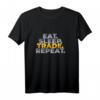 Eat Sleep Trade Repeat Lustiges T-Shirt für Finanzinvestoren, Daytrader & Börsenprofis – Perfekt als Geschenk für Trader und Finanzmanager