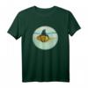 Niedlicher Goldfisch mit Haifischflossen Mode T-Shirt – Perfektes Geschenk für Fischliebhaber, Angler und Fischfans