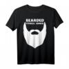 Herren Stylisches Beard T-Shirt für Fitness Junkie - Geschenk für Bartträger, Hipster und Sportler zu Weihnachten & Geburtstag