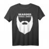 Herren Stylisches Beard T-Shirt für Fitness Junkie - Geschenk für Bartträger, Hipster und Sportler zu Weihnachten & Geburtstag
