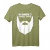 Herren Stylisches Beard T-Shirt für Fitness Junkie - Geschenk für Bartträger, Hipster und Sportler zu Weihnachten & Geburtstag