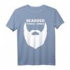 Herren Stylisches Beard T-Shirt für Fitness Junkie - Geschenk für Bartträger, Hipster und Sportler zu Weihnachten & Geburtstag