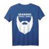 Herren Stylisches Beard T-Shirt für Fitness Junkie - Geschenk für Bartträger, Hipster und Sportler zu Weihnachten & Geburtstag