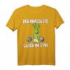 Der krasseste Lauch im Gym T-Shirt – Lustige Fitness Geschenkidee für Geburtstag, Vatertag, Muttertag, Ostern & Weihnachten