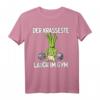 Der krasseste Lauch im Gym T-Shirt – Lustige Fitness Geschenkidee für Geburtstag, Vatertag, Muttertag, Ostern & Weihnachten
