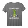 Der krasseste Lauch im Gym T-Shirt – Lustige Fitness Geschenkidee für Geburtstag, Vatertag, Muttertag, Ostern & Weihnachten