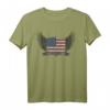 Amerikanische Flagge Flügel Schild USA T-Shirt - Vintage Style, Patriotische Kleidung für Fans und Reisen