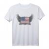 Amerikanische Flagge Flügel Schild USA T-Shirt - Vintage Style, Patriotische Kleidung für Fans und Reisen