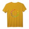 Europa Regenbogen Sterne LGBT Flagge T-Shirt – Für Toleranz, Frieden & Zusammenhalt, Perfektes Geschenk zum Geburtstag oder Pride