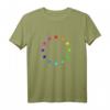 Europa Regenbogen Sterne LGBT Flagge T-Shirt – Für Toleranz, Frieden & Zusammenhalt, Perfektes Geschenk zum Geburtstag oder Pride