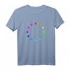 Europa Regenbogen Sterne LGBT Flagge T-Shirt – Für Toleranz, Frieden & Zusammenhalt, Perfektes Geschenk zum Geburtstag oder Pride