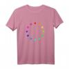 Europa Regenbogen Sterne LGBT Flagge T-Shirt – Für Toleranz, Frieden & Zusammenhalt, Perfektes Geschenk zum Geburtstag oder Pride
