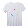 Europa Regenbogen Sterne LGBT Flagge T-Shirt – Für Toleranz, Frieden & Zusammenhalt, Perfektes Geschenk zum Geburtstag oder Pride