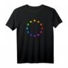 Europa Symbol Logo Sterne Kranz T-Shirt – Buntes EU Flaggen Design für Europa- und LGBTQ-Sympathisanten