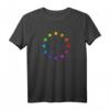 Europa Symbol Logo Sterne Kranz T-Shirt – Buntes EU Flaggen Design für Europa- und LGBTQ-Sympathisanten