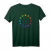 Europa Symbol Logo Sterne Kranz T-Shirt – Buntes EU Flaggen Design für Europa- und LGBTQ-Sympathisanten