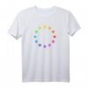 Europa Symbol Logo Sterne Kranz T-Shirt – Buntes EU Flaggen Design für Europa- und LGBTQ-Sympathisanten