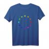 EU Europa Outfit Regenbogen Flagge Fahne T-Shirt – Unterstütze LGBTQ+ und EU Pride Paraden mit buntem Flaggen-Design