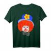 Buntes Clown Gesicht Faschingskostüm mit Fliege, Hut & roter Nase – Lustiges Karneval T-Shirt für Männer, Frauen & Kinder, ideal für Faschingsparty & Rosenmontag