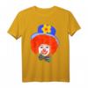 Buntes Clown Gesicht Faschingskostüm mit Fliege, Hut & roter Nase – Lustiges Karneval T-Shirt für Männer, Frauen & Kinder, ideal für Faschingsparty & Rosenmontag