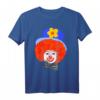 Buntes Clown Gesicht Faschingskostüm mit Fliege, Hut & roter Nase – Lustiges Karneval T-Shirt für Männer, Frauen & Kinder, ideal für Faschingsparty & Rosenmontag