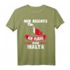 Mir reichts ich fliege nach Malta T-Shirt - Perfektes Urlaubsgeschenk mit Malta Flagge & Umriss für Malta-Reisende