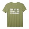 Der Tut Nix Der Will Nur Fotografieren Fotografen Geschenk T-Shirt - Lustiges Fotografie T-Shirt für Geburtstage, Weihnachten & Fans