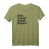 Pivo Cevapi Rakija Repeat Jugo Yugo Balkan Humor T-Shirt – Trendiges Design für Balkan-Fans & Humorliebhaber, perfekt zum Verschenken