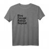 Pivo Cevapi Rakija Repeat Jugo Yugo Balkan Humor T-Shirt – Trendiges Design für Balkan-Fans & Humorliebhaber, perfekt zum Verschenken