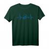 Bembel EKG Apfelwein Herzschlag T-Shirt – Für Hessen Fans & Apfelwein-Liebhaber, Frankfurt & Bembel Sprüche
