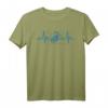 Bembel EKG Apfelwein Herzschlag T-Shirt – Für Hessen Fans & Apfelwein-Liebhaber, Frankfurt & Bembel Sprüche