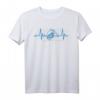 Bembel EKG Apfelwein Herzschlag T-Shirt – Für Hessen Fans & Apfelwein-Liebhaber, Frankfurt & Bembel Sprüche