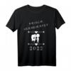 Frisch verheiratet 2022 T-Shirt - Hochzeits- & Flitterwochen-Geschenk für Braut & Bräutigam, romantisches Erinnerungsgeschenk