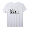 Mrs. Est. 2022 Ehefrau T-Shirt – Perfektes Geschenk für Ehefrau, Verlobte & Hochzeitspaare