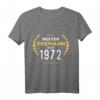 Bester Ehemann seit 1972 Goldene Hochzeit 2022 Jubiläum T-Shirt – Lustiges Partnerlook Outfit für den Hochzeitstag & Geschenkidee zum 50. Ehejubiläum