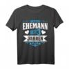 Herren T-Shirt 'Bester Ehemann seit 3 Jahren' - Perfektes Geschenk zum Hochzeitstag & Jahrestag für den besten Ehemann der Welt