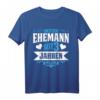 Herren T-Shirt 'Bester Ehemann seit 3 Jahren' - Perfektes Geschenk zum Hochzeitstag & Jahrestag für den besten Ehemann der Welt